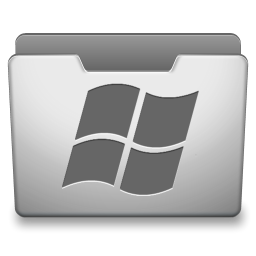 Aluminum Grey Windows Icon 256x256 png